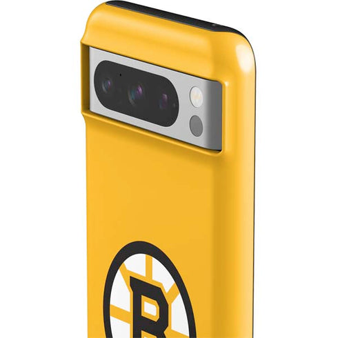 NHL Boston Bruins Solid Background Google Pixel 8 Pro Impact Case